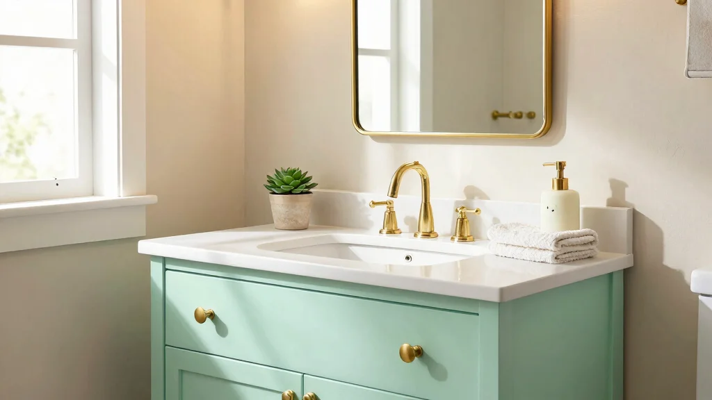 17 Bathroom Vanity Makeover Ideas on a Budget