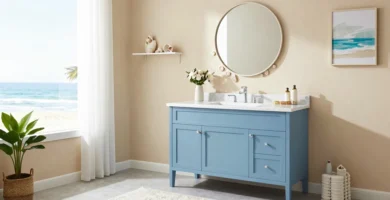 17 Blue Bathroom Vanity Ideas for a Calm Look