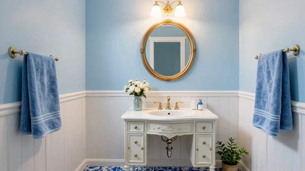 17 Blue Powder Room Ideas for a Fresh Look