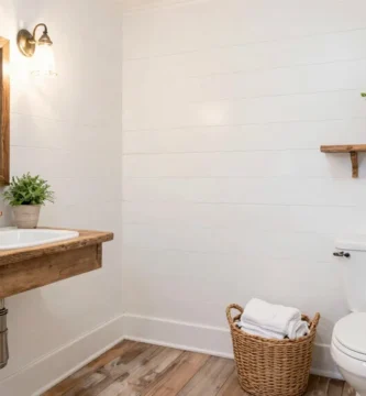 17 Farmhouse Powder Room Ideas for Cozy Charm