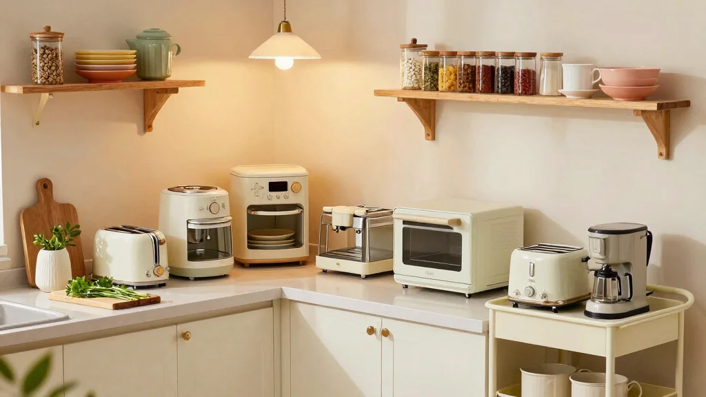 17 Kitchen Appliance Storage Ideas for a Tidy Counter