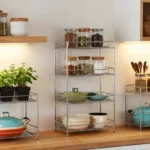 17 Kitchen Metal Rack Storage Ideas for Small Kitchens
