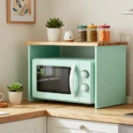 17 Microwave Storage Ideas Small Kitchen Friendly