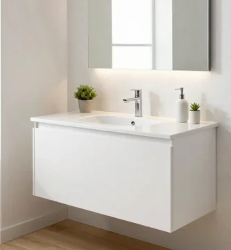 17 White Bathroom Vanity Ideas for Clean Interiors
