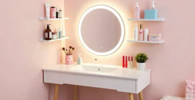 18 Bathroom Makeup Vanity Ideas for Daily Routines