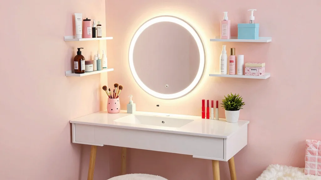18 Bathroom Makeup Vanity Ideas for Daily Routines