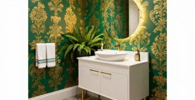 18 Bold Powder Room Ideas for Confident Design