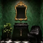 18 Dark Powder Room Ideas That Feel Luxurious
