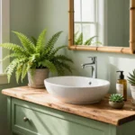 18 Green Bathroom Vanity Ideas Inspired by Nature