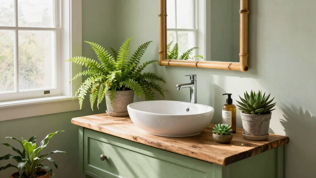 18 Green Bathroom Vanity Ideas Inspired by Nature