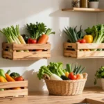 18 Kitchen Vegetable Storage Ideas to Keep Produce Fresh