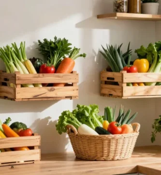 18 Kitchen Vegetable Storage Ideas to Keep Produce Fresh
