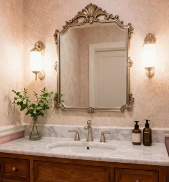 18 Powder Room Mirror Ideas That Add Depth