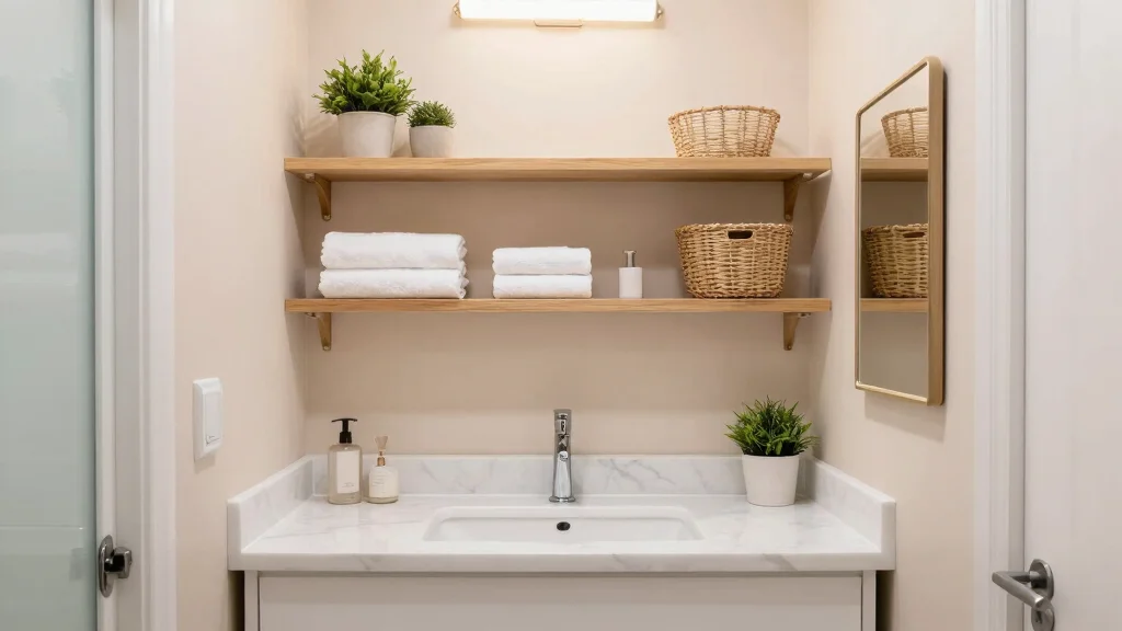 18 Powder Room Storage Ideas for Small Rooms