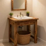 18 Single Sink Bathroom Vanity Ideas for Small Bathrooms