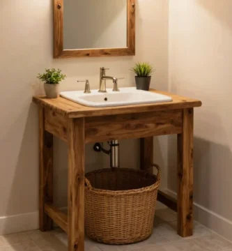 18 Single Sink Bathroom Vanity Ideas for Small Bathrooms