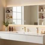 19 Built-In Makeup Vanity in Bathroom Ideas