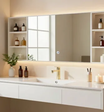 19 Built-In Makeup Vanity in Bathroom Ideas