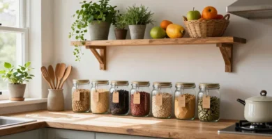 19 Kitchen Grocery Storage Ideas to Stay Organized