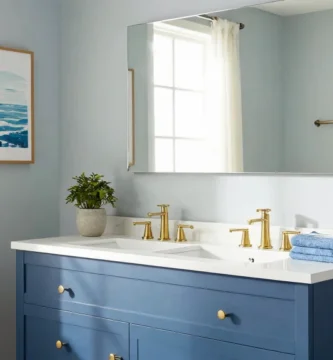 20 Blue Vanity Bathroom Ideas for Contemporary Homes