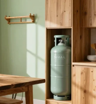 20 Gas Cylinder Storage Ideas in Kitchen for Safety and Style
