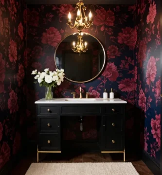 20 Moody Powder Room Ideas for a Bold Look