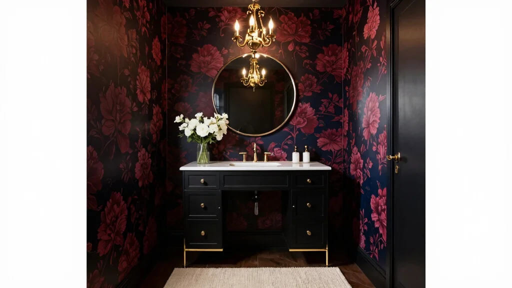 20 Moody Powder Room Ideas for a Bold Look