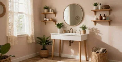 20 Powder Room Vanity Ideas for Stylish Storage